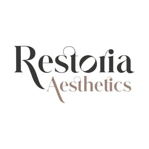 Clean, professional medical spa treatment room with neutral tones at Restoria Aesthetics in Palatine